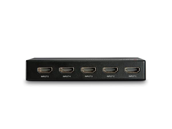 Lindy 38233, HDMI, Metall, Sort, 18 Gbit/s, RF, 4K Ultra HD