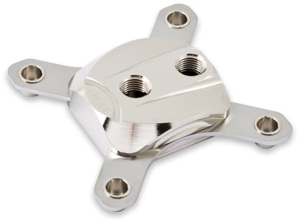 Aqua Computer 21601, Silver, vattenblock, flytande, nickel, LGA 2011 (Socket R),LGA 2066, 1/4"