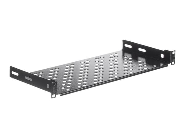 Netrack Equipment Shelf - Rack-hylle - koksgrå - 1U - 19"