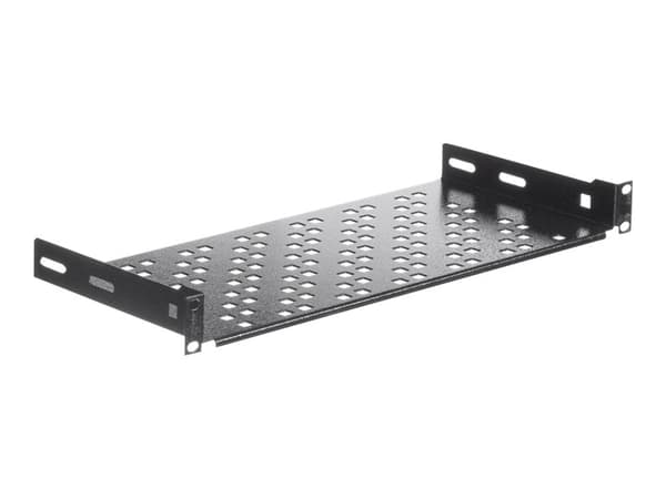 Netrack Equipment Shelf - Rack-hylle - koksgrå - 1U - 19"