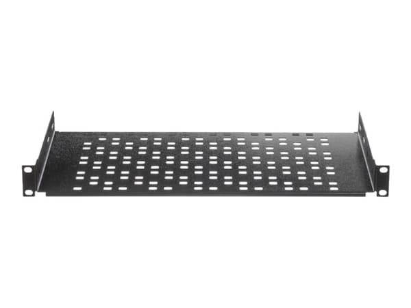 Netrack Equipment Shelf - Rack-hylle - koksgrå - 1U - 19"