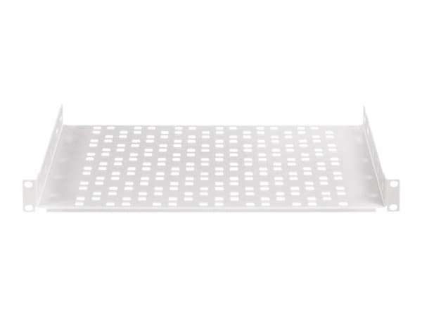 Netrack Equipment Shelf - Rack-hylle - grå, RAL 7035 - 1U - 19"
