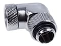 Miniatyrbilde 3 av 5: Alphacool Eiszapfen Connector Series - Vinklet armaturadapter for væskekjølesystem - sølvnikkel