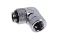 Miniatyrbilde 5 av 5: Alphacool Eiszapfen Connector Series - Vinklet armaturadapter for væskekjølesystem - sølvnikkel