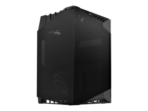 SilverStone Lucid LD03 - Tower - Mini-DTX - ingen strömförsörjning (SFX12V/SFX-L12V) - svart - USB/ljud Svart