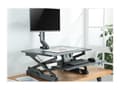 Miniatyrbild 2 av 5: Maclean MC-853 - Monteringssats - för LCD-display - metall - svart - skärmstorlek: 17"-32" - disk-monteringsbar
