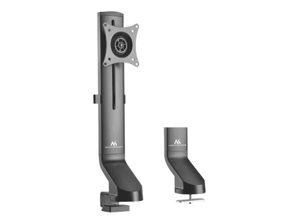 Maclean MC-853 - Monteringssats - för LCD-display - metall - svart - skärmstorlek: 17"-32" - disk-monteringsbar Svart