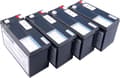 Miniatyrbilde 2 av 2: AVACOM AVA-RBC24-KIT, Forseglet blysyre (VRLA), 4 stykker, Sort, Vietnam, APC RBC24, 10,8 kg