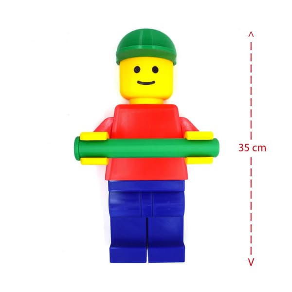 Toiletpapirholder til børn Lego 35 cm lang