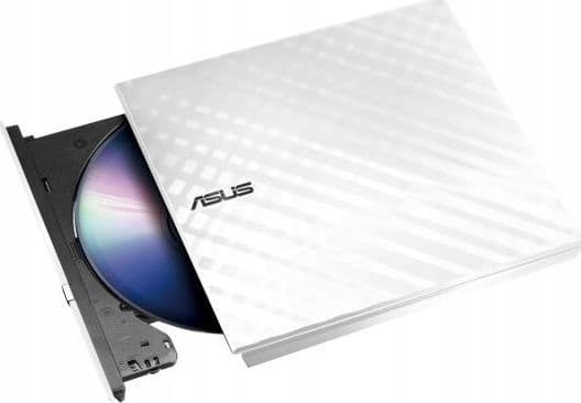 ASUS SDRW-08D2S-U LITE, Vit, Låda, Vågrät/lodrät, DVD±R/RW, USB 2.0, 1 MB