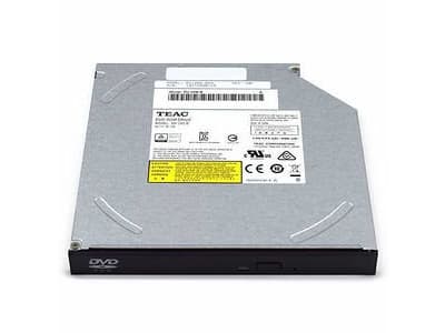 TEAC - Disk drev - DVD-ROM - Serial ATA - sisäinen - 5,25" Slim Line (ohut linja) musta