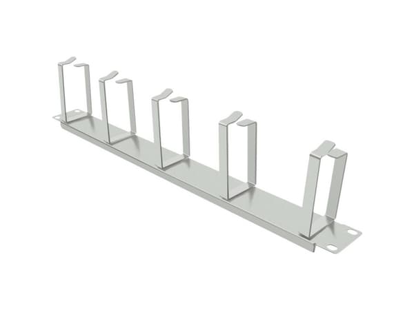 Value 26.99.0308, Kabelkanal, Lysegrå, 1U, 48,3 cm (19"), 547,9 g, 1 stykker