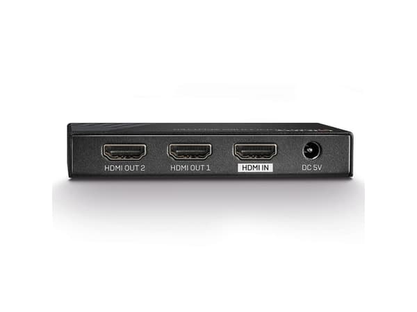Lindy 38235, HDMI, 2x HDMI, 3840 x 2160 pixlar, Svart, Metall, CE, FCC, RoHS, REACH, California Proposition 65