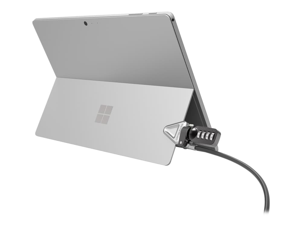 Compulocks Microsoft Surface Pro & Go Lock Adapter & Combination Cable Lock - Säkerhetslås - för Microsoft Surface Go, Pro, Pro 2, Pro 3, Pro 4, Pro