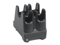 Zebra 4-slot battery charger - Batterilader - for Zebra TC8300 Sort