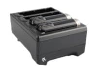 Zebra 4-slot battery charger - Batterilader - for P/N: BTRY-NWTRS-33MA-01 Sort