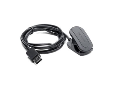 Garmin Charging Clip - Batterilader / strømadapter (fjærklips) - for Forerunner 310XT, 405, 405CX, 410, 910XT