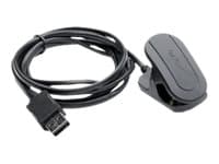 Garmin Charging Clip - Akkulaturi/virta-adapteri (jousiklipsi) - Forerunner 310XT, 405, 405CX, 410, 910XT -laitteille
