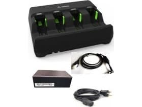 Zebra 4-Slot Battery Charger Kit - Batterilader - for Symbol LI3608; Digital Scanner DS3608, DS3678; Zebra DS3608, DS3678, LI3608, LI3678