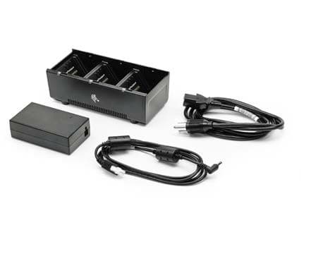 Zebra 3-Slot Battery Charger - Batterilader - Europa - for ZQ500 Series ZQ510, ZQ520; ZQ600 Series ZQ610, ZQ620