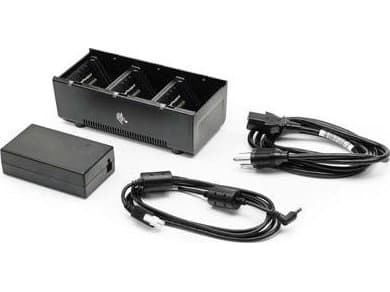 Zebra 3-Slot Battery Charger - Batterilader - Europa - for ZQ500 Series ZQ510, ZQ520; ZQ600 Series ZQ610, ZQ620