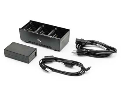 Zebra 3-Slot Battery Charger - Batterilader - Europa - for ZQ500 Series ZQ510, ZQ520; ZQ600 Series ZQ610, ZQ620