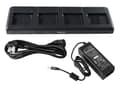 Miniatyrbilde 2 av 2: Honeywell Quad Battery Charger - Batterilader - utgangskontakter: 4 - Europa - for P/N: 50134176-001