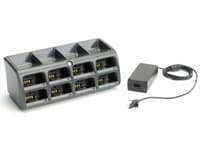 Zebra 8-Slot Battery Charger Kit - Strømadapter og batteriopplader