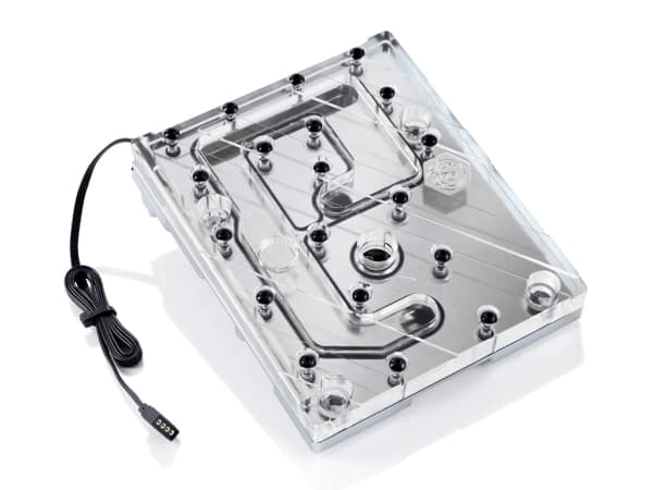 Bitspower BP-WBMASX299DLX, Vattenblock, Akryl, Koppar, Nickel, Silver, Transparent, 1/4", ASUS PRIME X299-DELUXE