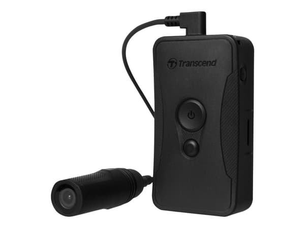 Transcend DrivePro BODY60 - Videoopptaker - 1080 p / 30 fps - flash 64 GB - intern flashminne - Wireless LAN, Bluetooth