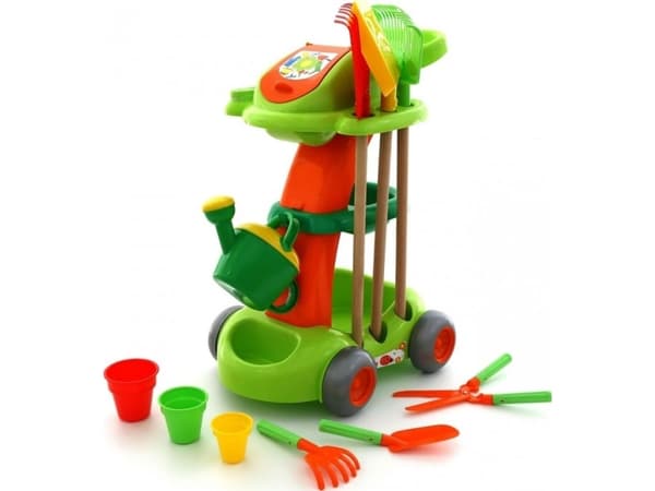 Havevogn med redskaber 69cm