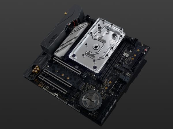 Bitspower Monoblock für ASRock X399M Taichi RGB Nickel - Acryl, Hopea, Läpikuultava, Vesiblokki, Nestemäinen, Akryyli, Kupari, 1/4", ASROCK X399M Tai