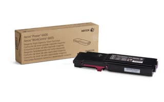 Xerox - Hög kapacitet - magenta - original - tonerkassett - för Phaser 6600DN, 6600N, 6600V_DNM; WorkCentre 6505V_DNC, 6605DN, 6605N, 6605V_DNC