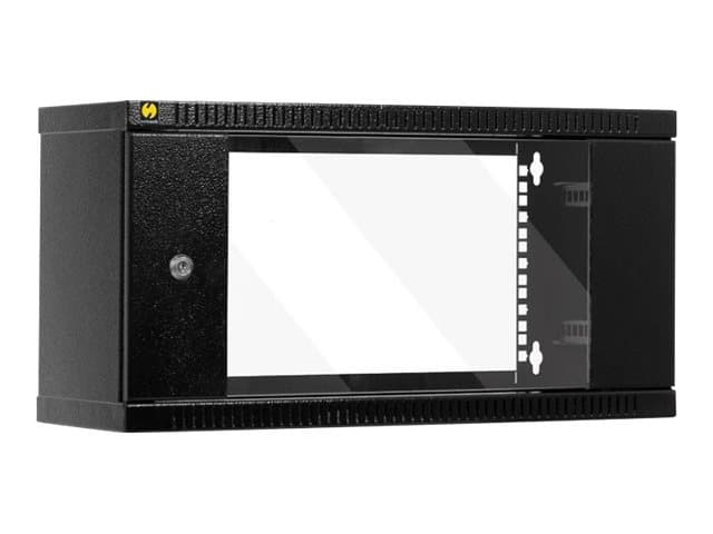Netrack - Skåp - väggmonterbart - grafit - 4.5U - 19"