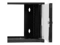 Miniatyrbilde 3 av 5: Netrack - Rack skap - veggmonterbar - koksgrå - 4.5U - 10"/19"