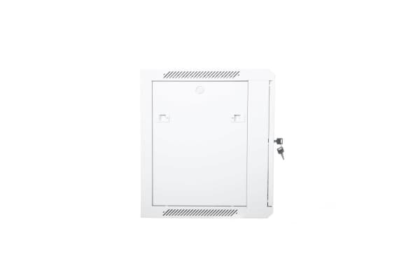 Digitus DN-W19 12U/600/MD, Väggmonterad rack, 12U, 60 kg, Knapplås, Ljusgrå