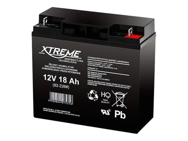 Blow XTREME - UPS-batteri - 1 x batteri - Bly-oksygen - 18 Ah