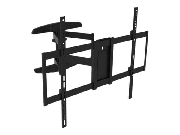 libox DUBAJ - Fäste - dubbelarm som kan justeras i hela rörelsen - för LCD-TV - stål - svart - skärmstorlek: 32"-70" - monteringsyta: 600 x 900 mm -