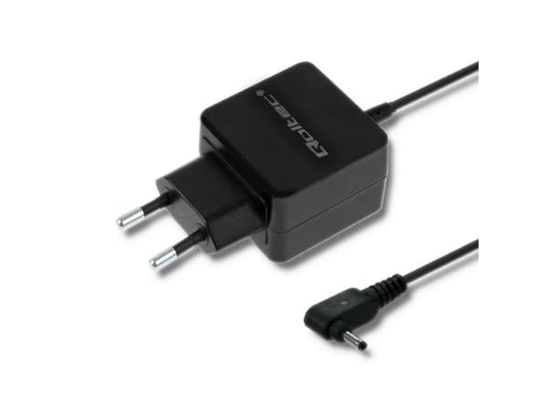 Qoltec - Strømadapter - AC 220-240 V - 18 watt - svart - for Acer ICONIA Tab A100, A101, A500, A501, W500, W500P, W501, W501P