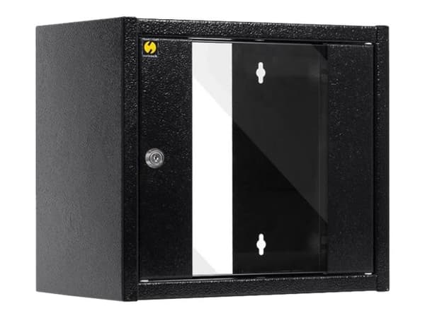 Netrack - Rack skap - veggmonterbar - koksgrå - 6U
