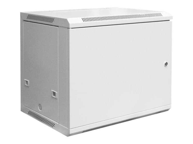 DIGITUS Professional DN-W19 09U/450/MD - Skåp - väggmonterbart - grått, RAL 7035 - 9U - 19"