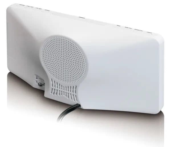 Lenco CR-30 - Klokkeradio - hvit