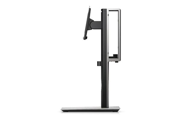 Dell Micro Form Factor All-in-One Stand MFS18 - Ställ - för skärm/mini-PC - skärmstorlek: 19"-27" - monteringsgränssnitt: 100 x 100 mm - skrivbord -