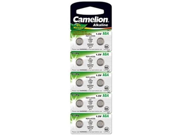 Camelion AG4-BP10 - Batteri 10 x LR66 - Alkalisk - 18 mAh