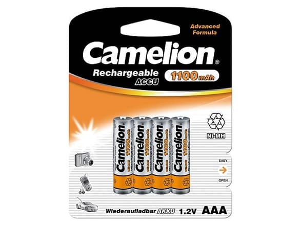 Camelion - Batteri 4 x AAA - NiMH - (oppladbart) - 1100 mAh