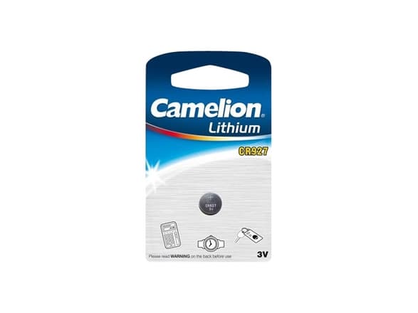 Camelion CR927-BP1, Kertakäyttöinen akku, CR927, Alkali, 3 V, 1 kpl, 30 mAh