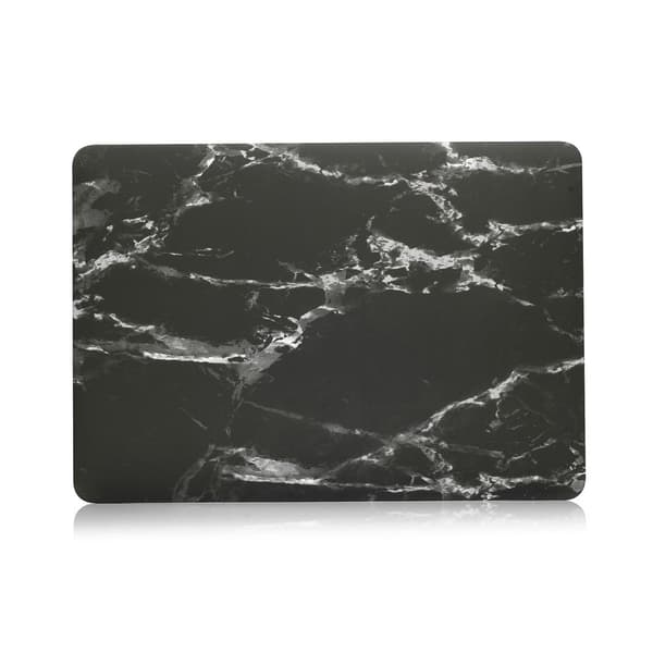 MacBook Air 13.3 A1932 (2018) + Retina-modellen Skal - Marmor Svart