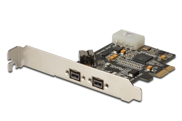 DIGITUS DS-30203-2 - FireWire-adapter - PCIe - FireWire 800 - 3 porter