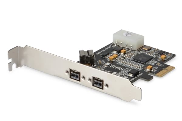 DIGITUS DS-30203-2 - FireWire-adapter - PCIe - FireWire 800 - 3 porter