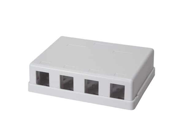 LogiLink NK4034, RJ-45, Vit, 1 styck